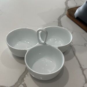 Elegant White Ceramic Serving Dish